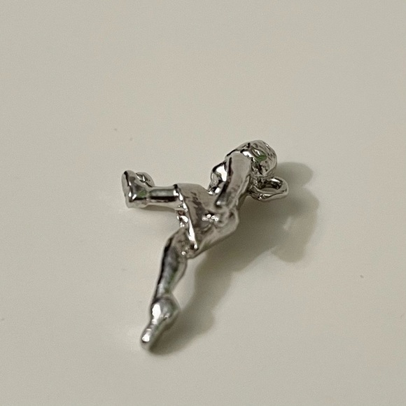 Vintage Bowling Sterling Silver Charm Pendant. - Picture 5 of 9